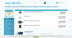 Desktop Screenshot of medence-shop.hu